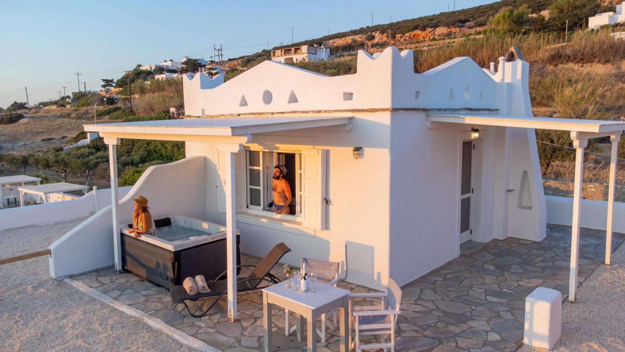 Anthemion Paros - Villas & Suites Agia Irini  エクステリア 写真