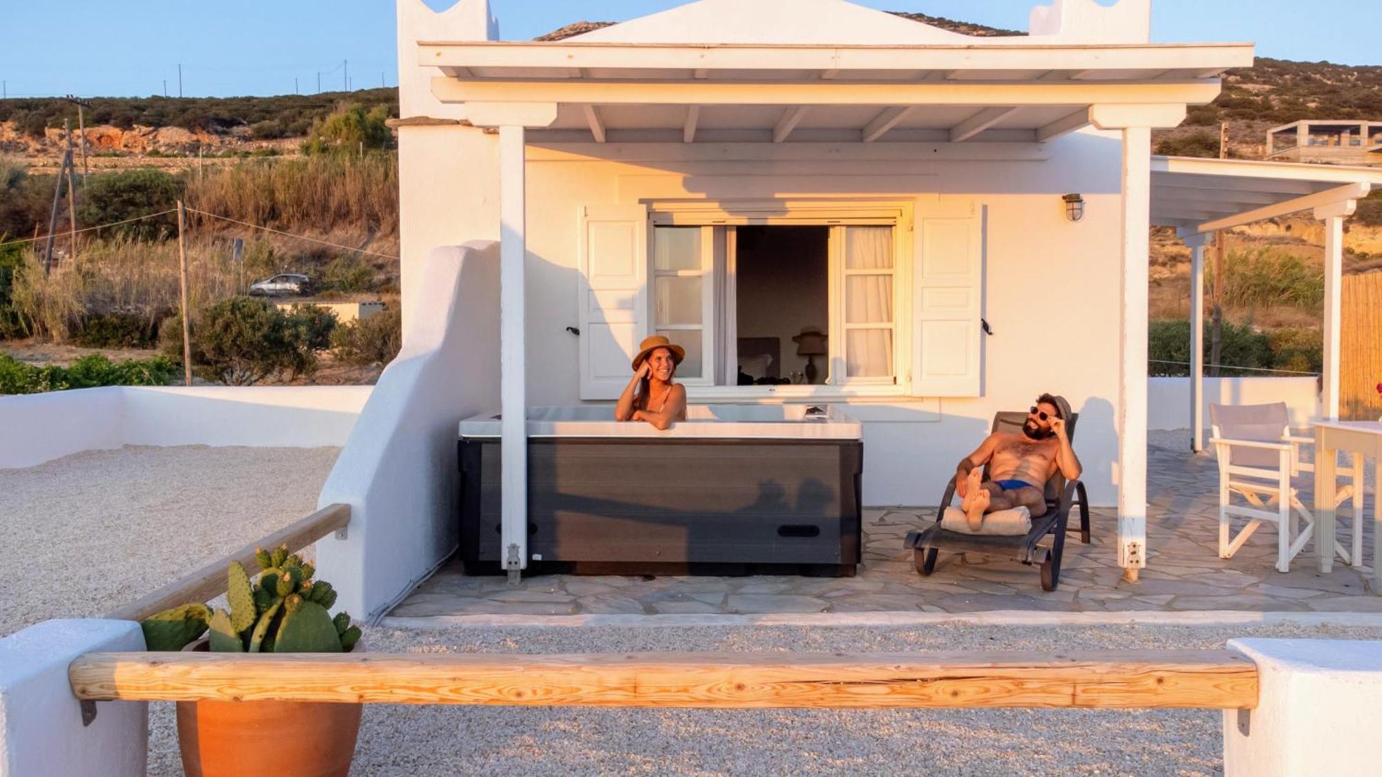 Anthemion Paros - Villas & Suites Agia Irini  エクステリア 写真